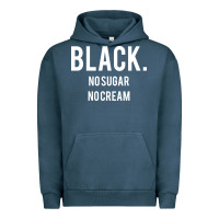 Pigment Midnight Navy black no sugar no cream 02 [tb] Urban Hoodie - linhVisuals