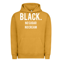 Pigment Peanut Butter black no sugar no cream 02 [tb] Urban Hoodie - linhVisuals