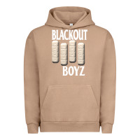 Pigment Burro blackout boyz black Urban Hoodie - linhVisuals