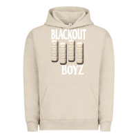 Pigment French Oak blackout boyz black Urban Hoodie - linhVisuals