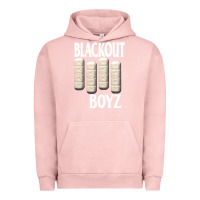Pigment Salmon blackout boyz black Urban Hoodie - linhVisuals