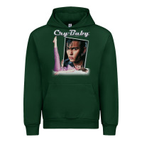 Forest Green cry baby title Urban Hoodie - linhVisuals