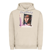 Pigment French Oak cry baby title Urban Hoodie - linhVisuals