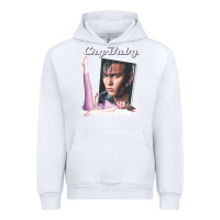 White cry baby title Urban Hoodie - linhVisuals