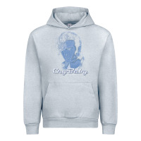 Heather Grey cry baby king cry baby Urban Hoodie - linhVisuals
