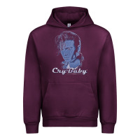 Mauve Wine cry baby king cry baby Urban Hoodie - linhVisuals