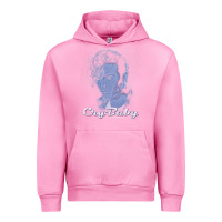 Fuchsia Pink cry baby king cry baby Urban Hoodie - linhVisuals