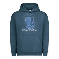 Pigment Midnight Navy cry baby king cry baby Urban Hoodie - linhVisuals