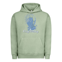 Pigment Oil Green cry baby king cry baby Urban Hoodie - linhVisuals