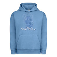 Pigment Pebble Blue cry baby king cry baby Urban Hoodie - linhVisuals
