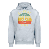 Heather Grey mens funny boating shirt but did we sink rope anchor boat captain tank Urban Hoodie - linhVisuals