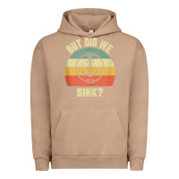 Pigment Burro mens funny boating shirt but did we sink rope anchor boat captain tank Urban Hoodie - linhVisuals