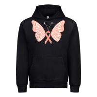 Black gynecologic cancer support t  shirt gynecological cancer awareness pea Urban Hoodie - linhVisuals