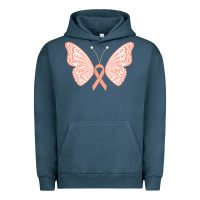 Pigment Midnight Navy gynecologic cancer support t  shirt gynecological cancer awareness pea Urban Hoodie - linhVisuals
