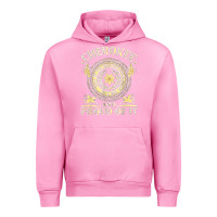 Fuchsia Pink cherokee native american and proud of t shirt Urban Hoodie - linhVisuals