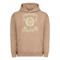 Pigment Burro cherokee native american and proud of t shirt Urban Hoodie - linhVisuals