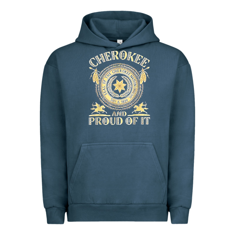 Cherokee Native American And Proud Of T Shirt Urban Hoodie by linhVisuals | Teevron