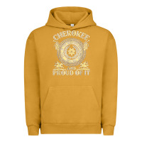 Pigment Peanut Butter cherokee native american and proud of t shirt Urban Hoodie - linhVisuals