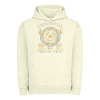Pigment Pistachio cherokee native american and proud of t shirt Urban Hoodie - linhVisuals