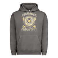 Pigment Tornado cherokee native american and proud of t shirt Urban Hoodie - linhVisuals