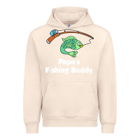 Sandshell kids papa's fishing buddy grandson or granddaughter fish t shirt Urban Hoodie - linhVisuals