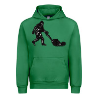 Emerald mens mowing bigfoot   golf course superintendent maintenance turf t sh Urban Hoodie - linhVisuals