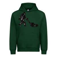 Forest Green mens mowing bigfoot   golf course superintendent maintenance turf t sh Urban Hoodie - linhVisuals