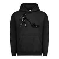 Pigment Black mens mowing bigfoot   golf course superintendent maintenance turf t sh Urban Hoodie - linhVisuals