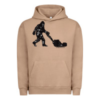 Pigment Burro mens mowing bigfoot   golf course superintendent maintenance turf t sh Urban Hoodie - linhVisuals