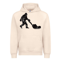 Sandshell mens mowing bigfoot   golf course superintendent maintenance turf t sh Urban Hoodie - linhVisuals