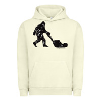 Mens Mowing Bigfoot   Golf Course Superintendent Maintenance Turf T Sh Urban Hoodie | Teevron