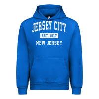 Jersey City New Jersey Nj Vintage Established Sports Design Pullover H Urban Hoodie | Teevron