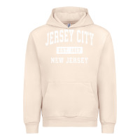 Sandshell jersey city new jersey nj vintage established sports design pullover h Urban Hoodie - linhVisuals