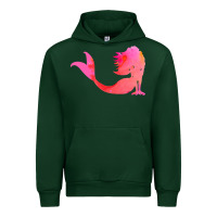 Forest Green mermaid t  shirt pink mermaid t  shirt Urban Hoodie - linhVisuals
