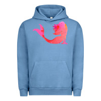Pigment Pebble Blue mermaid t  shirt pink mermaid t  shirt Urban Hoodie - linhVisuals