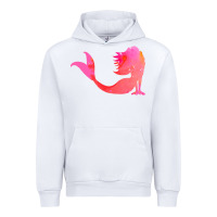 White mermaid t  shirt pink mermaid t  shirt Urban Hoodie - linhVisuals