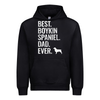 Black mens best boykin spaniel dad ever   cool dog owner gift Urban Hoodie - linhVisuals