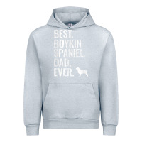Heather Grey mens best boykin spaniel dad ever   cool dog owner gift Urban Hoodie - linhVisuals