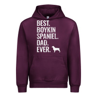 Mauve Wine mens best boykin spaniel dad ever   cool dog owner gift Urban Hoodie - linhVisuals