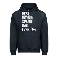 Navy mens best boykin spaniel dad ever   cool dog owner gift Urban Hoodie - linhVisuals