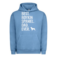 Pigment Pebble Blue mens best boykin spaniel dad ever   cool dog owner gift Urban Hoodie - linhVisuals