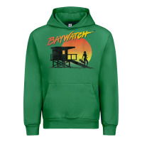 Emerald baywatch lifeguard sunset t shirt Urban Hoodie - linhVisuals