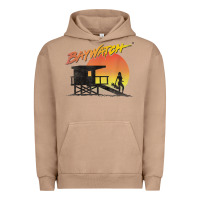 Pigment Burro baywatch lifeguard sunset t shirt Urban Hoodie - linhVisuals