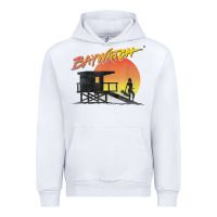 White baywatch lifeguard sunset t shirt Urban Hoodie - linhVisuals