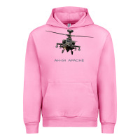 Fuchsia Pink ah 64 apache longbow helicopter t shirt t shirt Urban Hoodie - linhVisuals