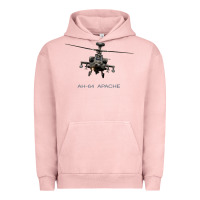 Pigment Salmon ah 64 apache longbow helicopter t shirt t shirt Urban Hoodie - linhVisuals