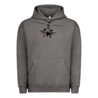 Pigment Tornado ah 64 apache longbow helicopter t shirt t shirt Urban Hoodie - linhVisuals