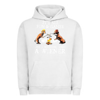 Pigment Lunar Rock it's all fun and games until someone loses a wiener shirt Urban Hoodie - linhVisuals