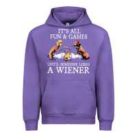 Tulip it's all fun and games until someone loses a wiener shirt Urban Hoodie - linhVisuals