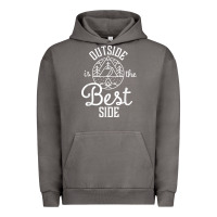 Pigment Tornado outside is the best side for outdoor campers and hikers t shirt Urban Hoodie - linhVisuals